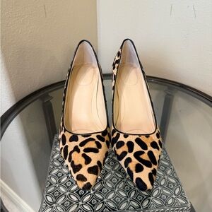 Calvin Klein Nude Heels with Classic Design